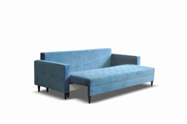 Kanapa/Sofa PORTO. Pufa w zestawie. Styl Skandynawski. Pianka HR Gratis! - obrazek 9