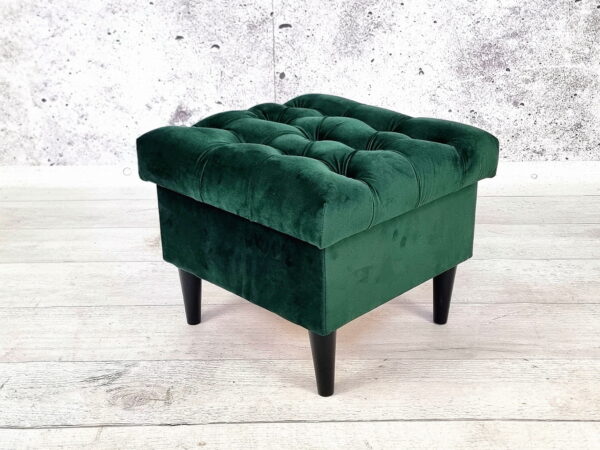 Fotel uszak . Pikowanie Chesterfield! - obrazek 11